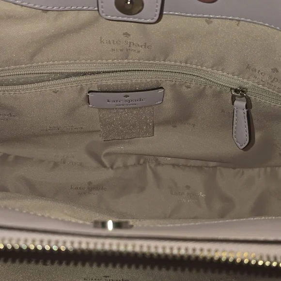 NWT- Kate Spade Kayla Pebbled Leather Large Hobo Lilac